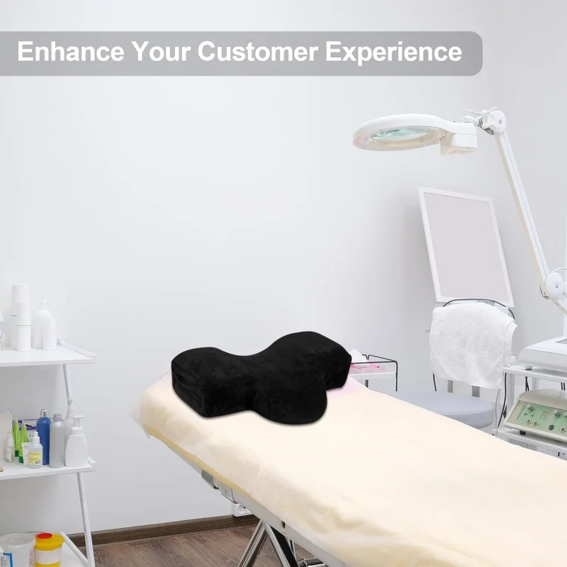 Beauty Lash Pillow for Lash Extension Memory Foam Eyelash Pillow Support for Protecting The Neck Salon Eyelashes Accessories