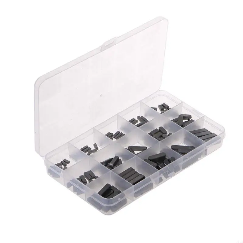 U4LA 140 PC Round Fine per chiavi tasti paralleli Azionamento Imposta Hardware assortimento stock con scatola 8-30