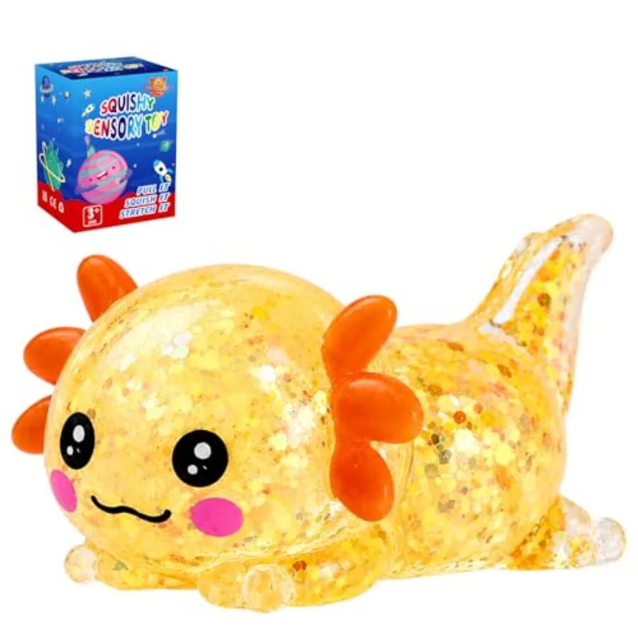 

New product tasting price Axolotl Squishy Stress Ball, Soft Slow Rising Stress Relief Toy, Cute Slow Rising Fidget Toy for Stre