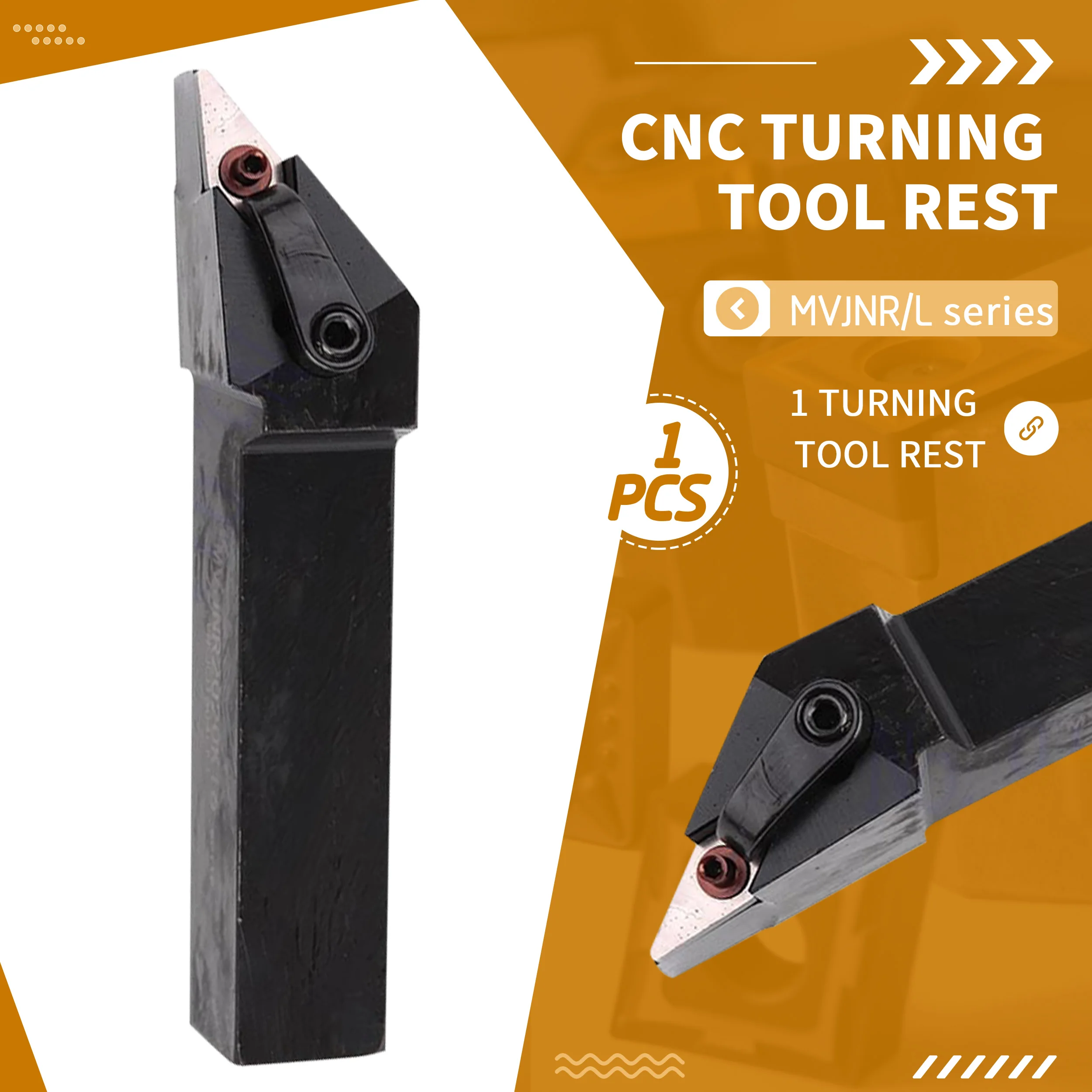 1pcs MVJNR MVJNL1616K16 MVJNR2020K16 MVJNL2020K16 MVJNR2525M16 External Turning Tool Holder CNC Lathe Arbor 16mm 20mm 25mm MVJNL