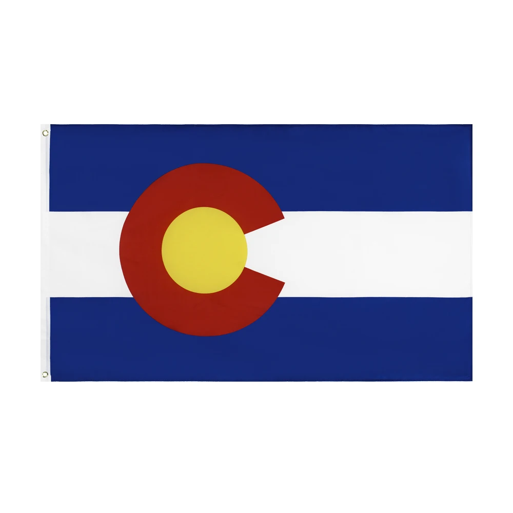 60x90cm 90x150cm Colorado Flag Banner Tapestry