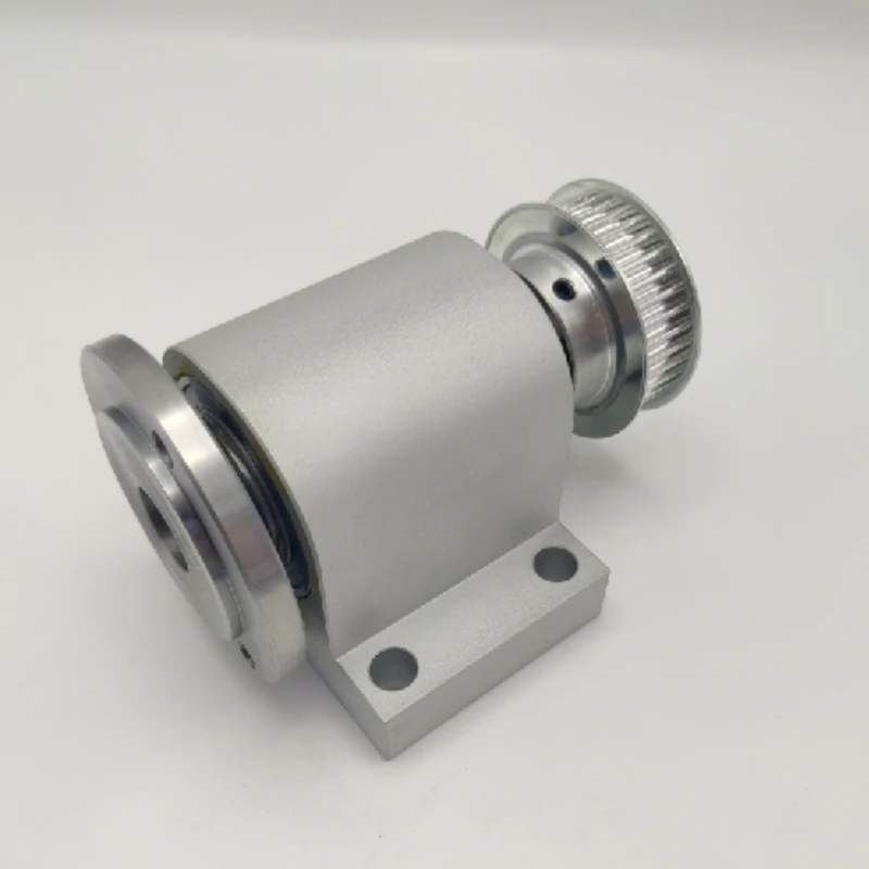 80 100 Lathe Spindle Assembly Through Hole 20 Center Height 50 Lathe Spindle High-strength Lathe Head Assembly with Flange