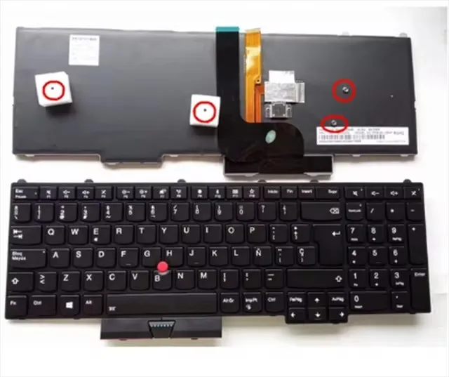 

Клавиатура для Lenovo Thinkpad P50 P70 с подсветкой, английский SP Испания