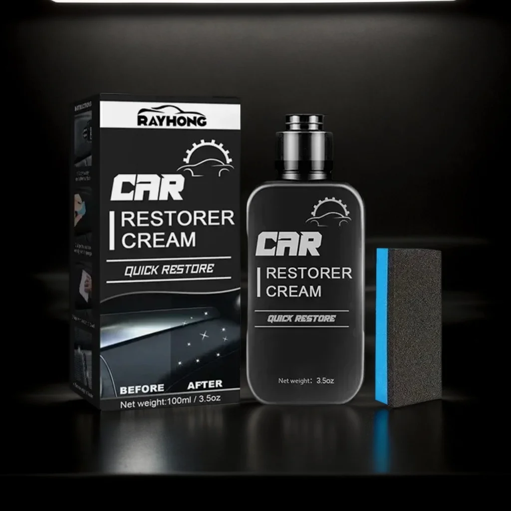 

100 мл крем для восстановления мотоциклов и автомобилей — быстрая паста для восстановления пластика и кожи (уход за освещением поверхности старения)