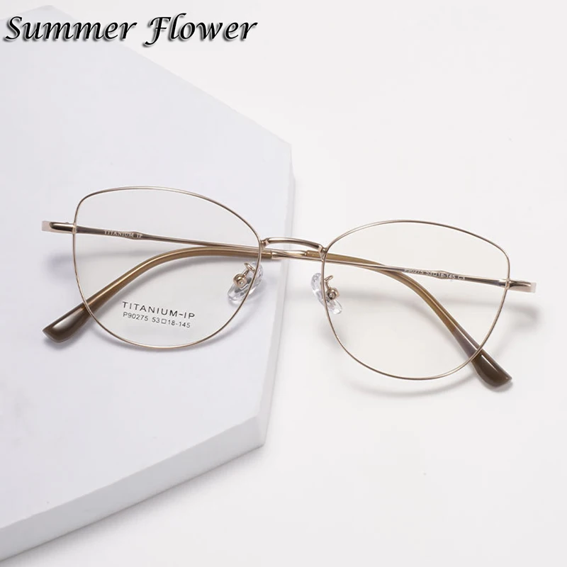 

Women Cat Eye Glasses Reading Eyeglasses Lady Elegant Prescription Spectacle Girls Fashion Optical Myopia Farsight Lenses Gafas