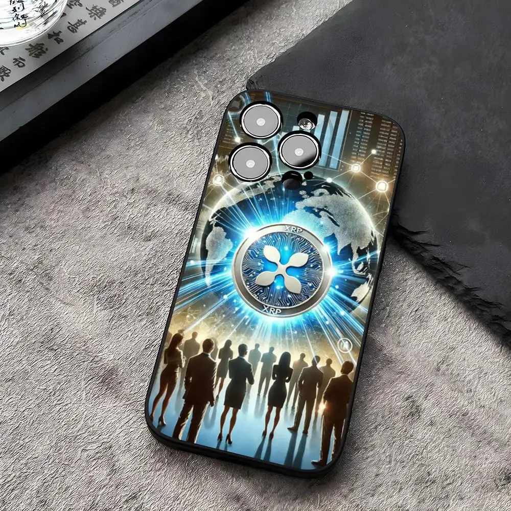 Чехол для телефона Xrp Ripple Crypto Funda для Iphone 14, 16, 13, 11, 15 Pro Max 12 Pro Max Mini Xr Xs X 7 Plus, чехлы