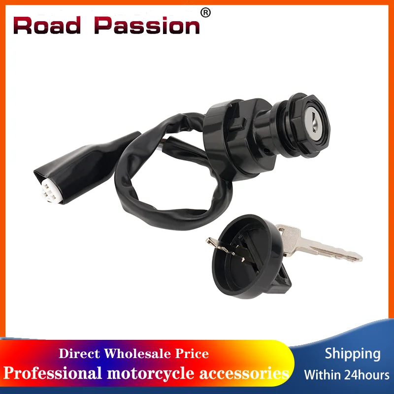 

Motorcycle Ignition Key Switch Electric Door Lock For Kawasaki Brute Force 650 KVF650 750 KVF750 Prairie 700 KVF700 KFX700