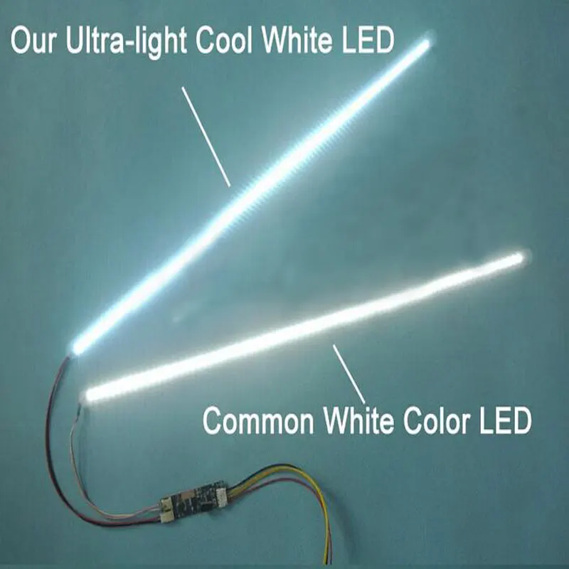 1Kit 19 ''395Mm Instelbare Helderheid Led Backlight Strip Kit, Update 19Inch Lcd Ccfl Paneel Naar Led Backlight
