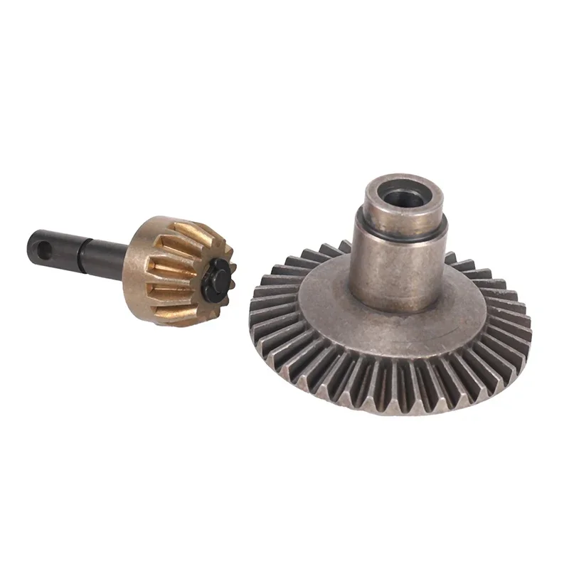 2pcs Front Rear Axle Steel Drive Gear Ring Pinion Gear Set 13t 38t For Axial SCX10 Wraith RR10 AR60 Axle 1/10 RC Crawler Car