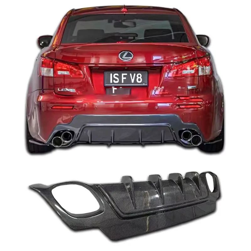 

Версия ISF для 2006-2012 Lexus Is250/300, комплект для корпуса, диффузор для заднего бампера, спойлер, комплект для крыла багажника, разделитель крышки