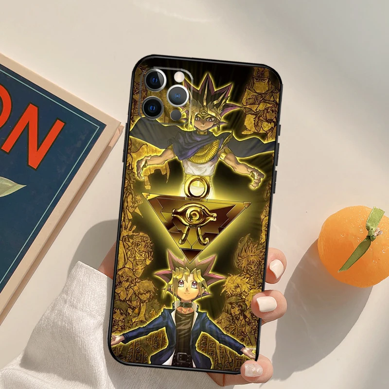 Yu gi oh yugioh Duel Monsters Cover Case For iPhone 16 15 14 13 12 11 Pro Max XS XR X 12 13 Mini 16 15 Plus Fundas