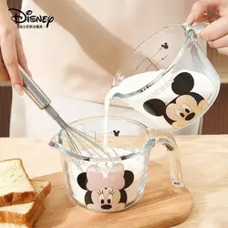 Disney Cartoon Mickey Mouse Measuring Cup with Scale Resistant Household Milk Cup Food Grade Children's Breakfast Baking Tools