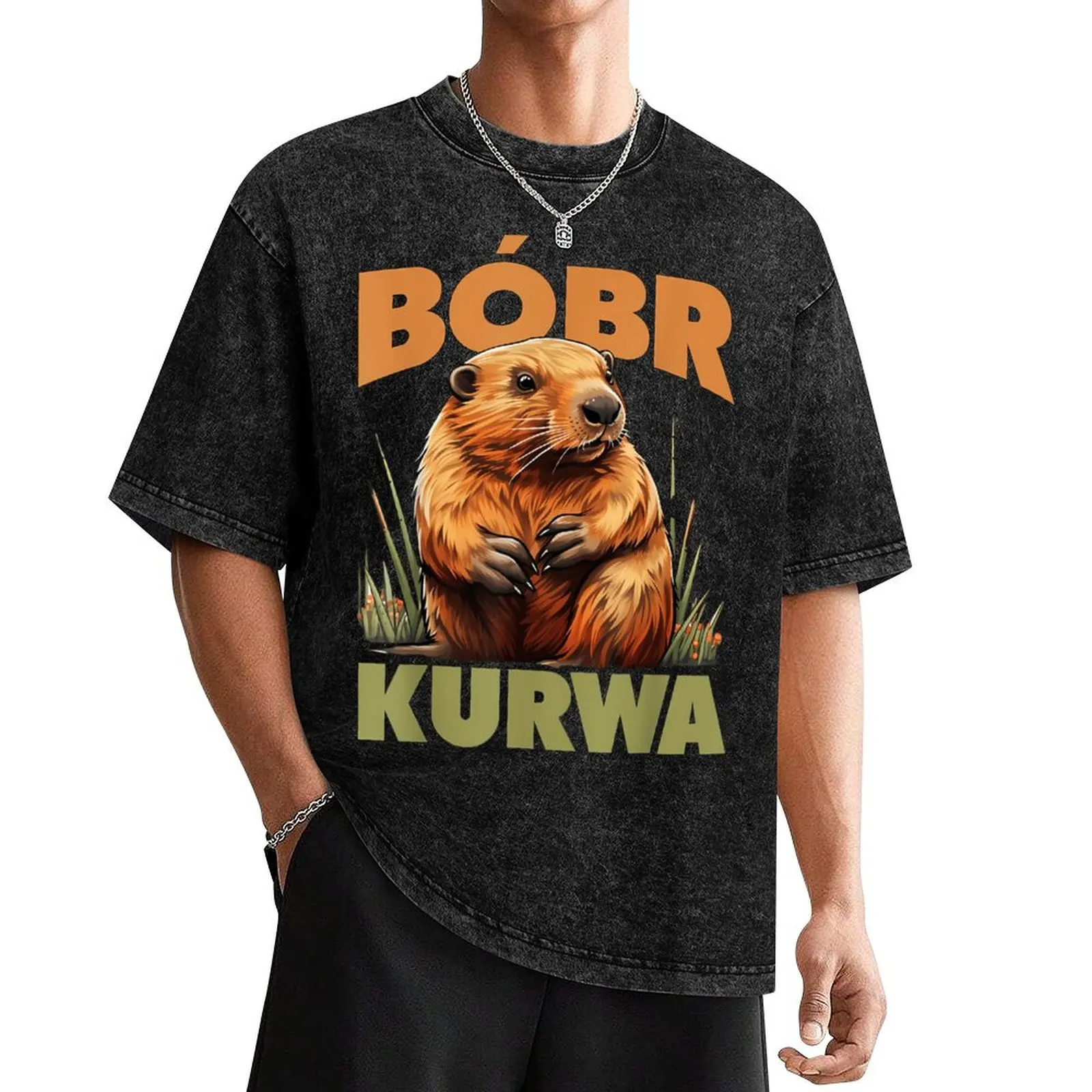 Bobr Kur.wa - Bober Bea.ver Bobr T-Shirt kawaii clothes aesthetic clothes luxury clothes men