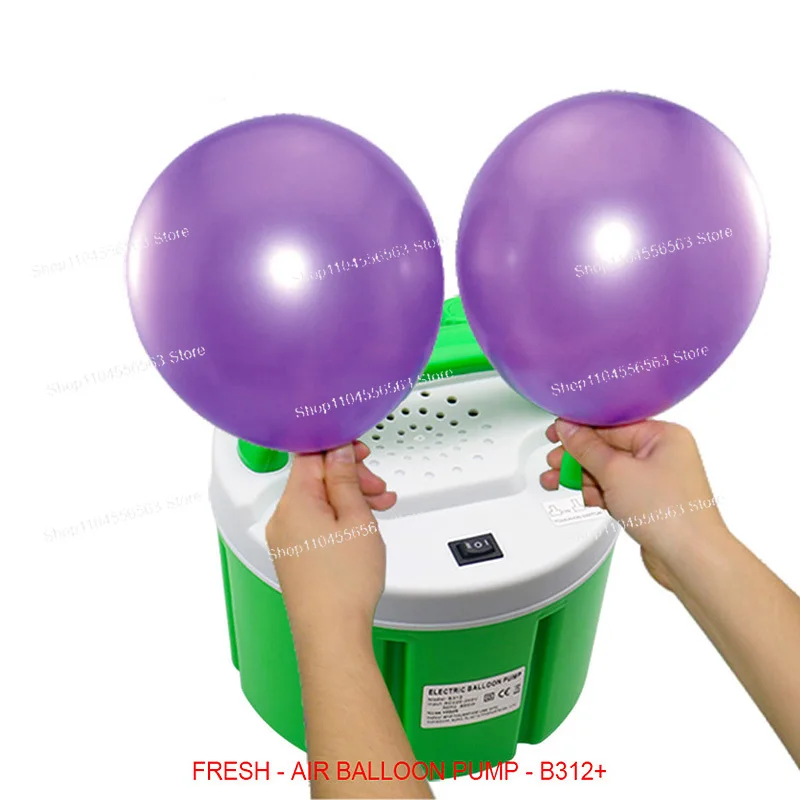 Electric Balloon Pump Inflator with Timer Cool Air Balloon Inflating Pump for Party Decoration