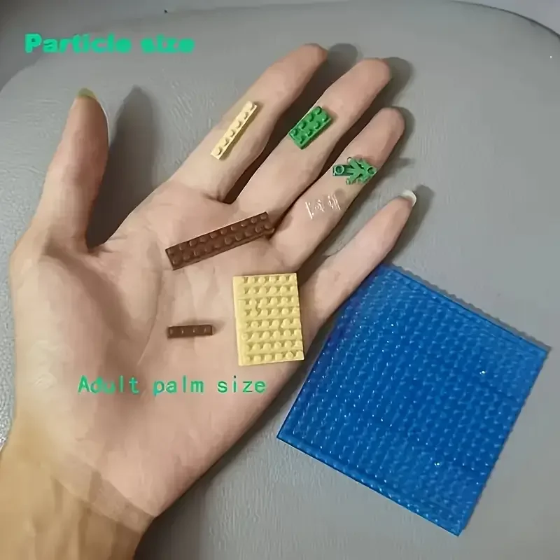 Architecture-Themed Micro Building Blocks Set, ABS Plastic, Chinese Peach Blossom & Bonsai Tree Design, Collectible Model Kit