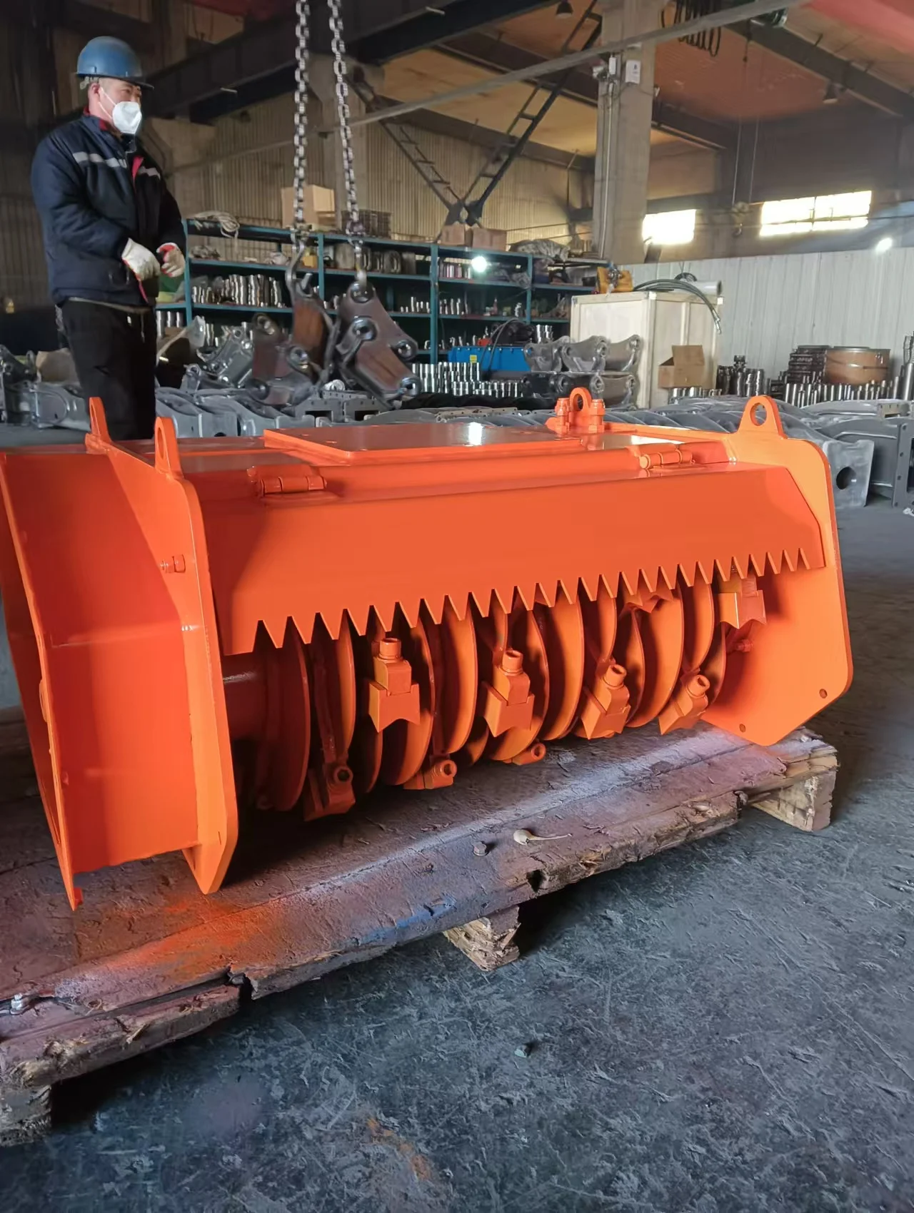 High Quality Customized Portable Wood Chipper Mulcher - Efficient Forestry Tool with New Motor for Construction Industry