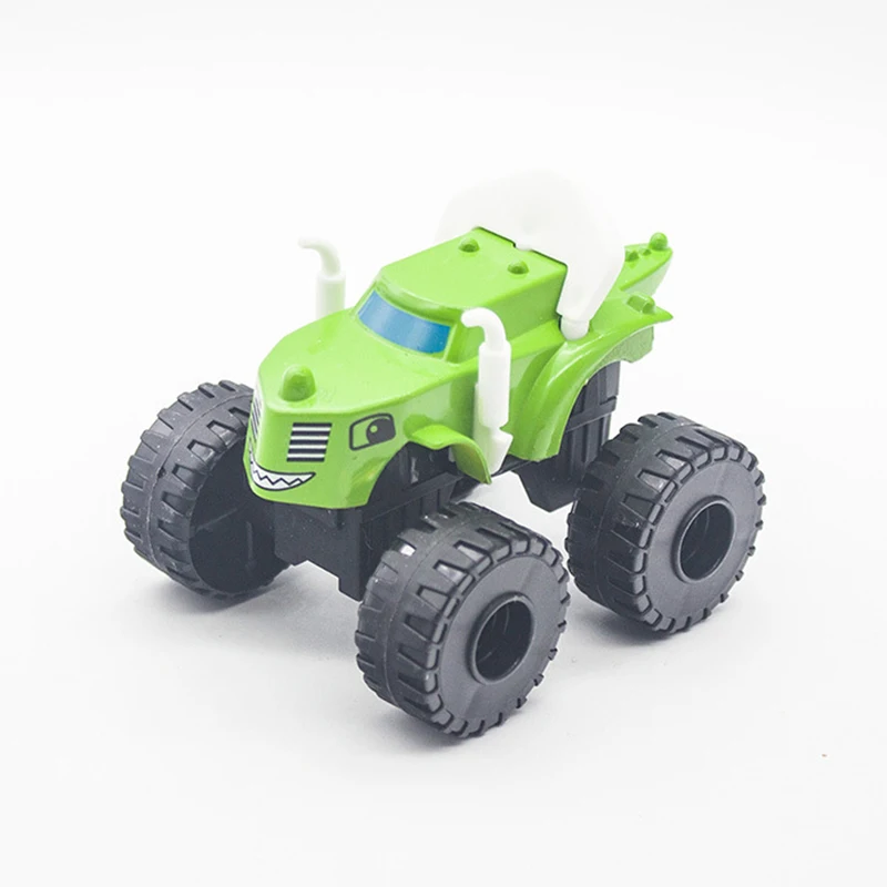 6PCS Racing Car blaze and the monster machines Miracle Crusher Truck Toys Vehicle Car Transformation Toys Best Gifts For Kids