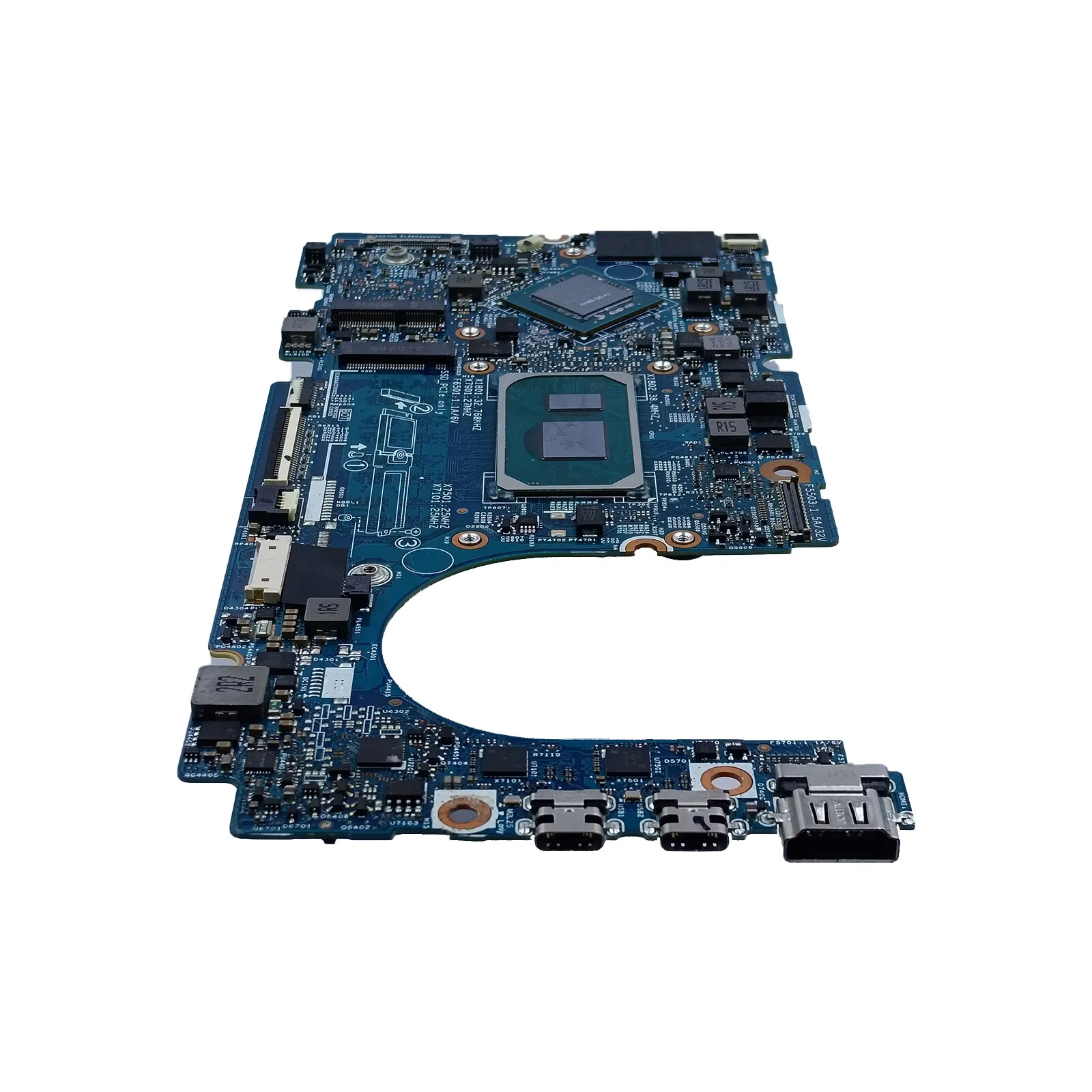 0G0NP6 0WHGGX 0GM8TX 00TTR1 0V579J 0WK0K0 02JGH0 For Inspiron 5310 Motherboard Mainboard 203009-1 i5 i7 RAM 8/16GB MX450 2GB view 3