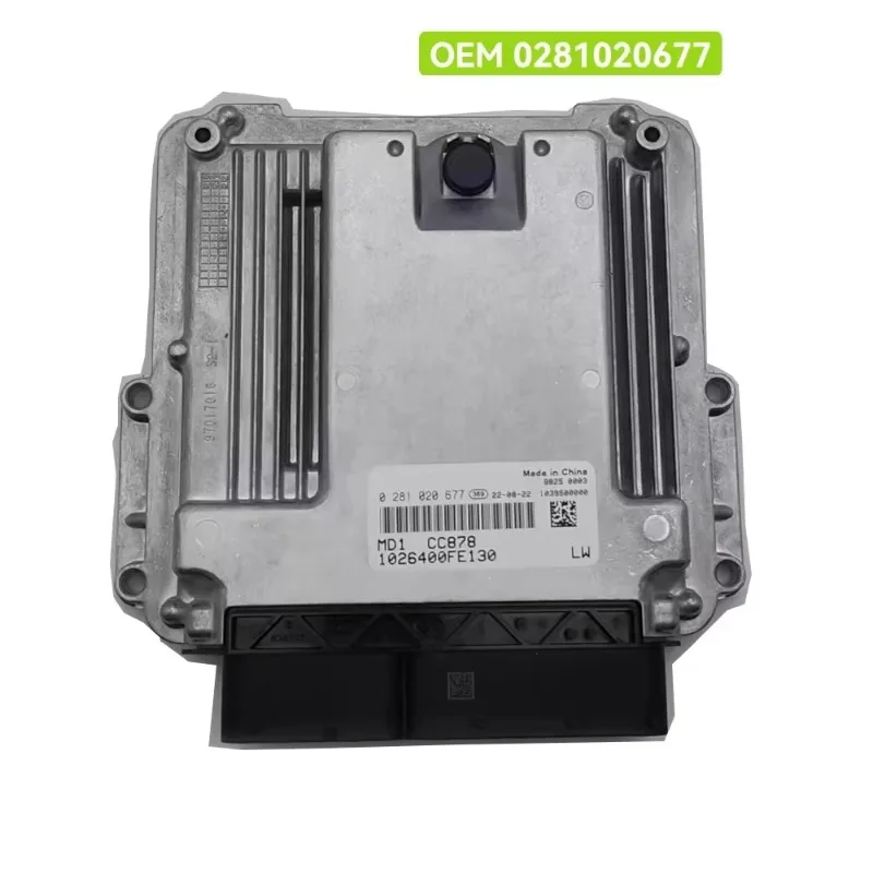 0281020677 New ECU MD1CC878 Engine Control Unit Fit For JAC Quanchai Euro6 Light Truck Diesel Engine Computer Module