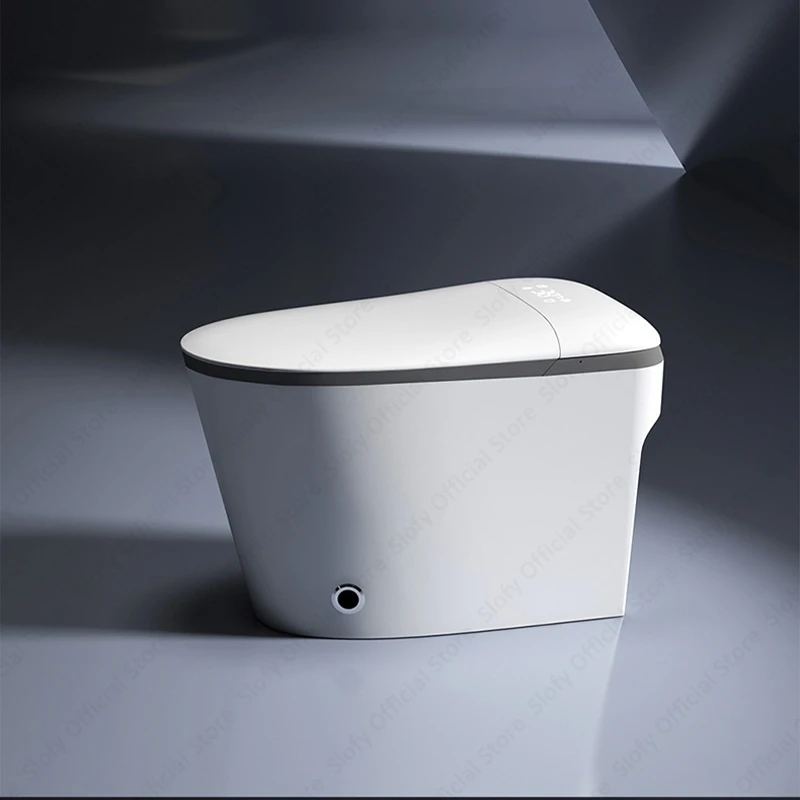 Modern Smart Toilets With Seat Ring Heating Foot Touch Sensor All-in-one Intelligent WC Silent Slow Drop Power Outage Flushing
