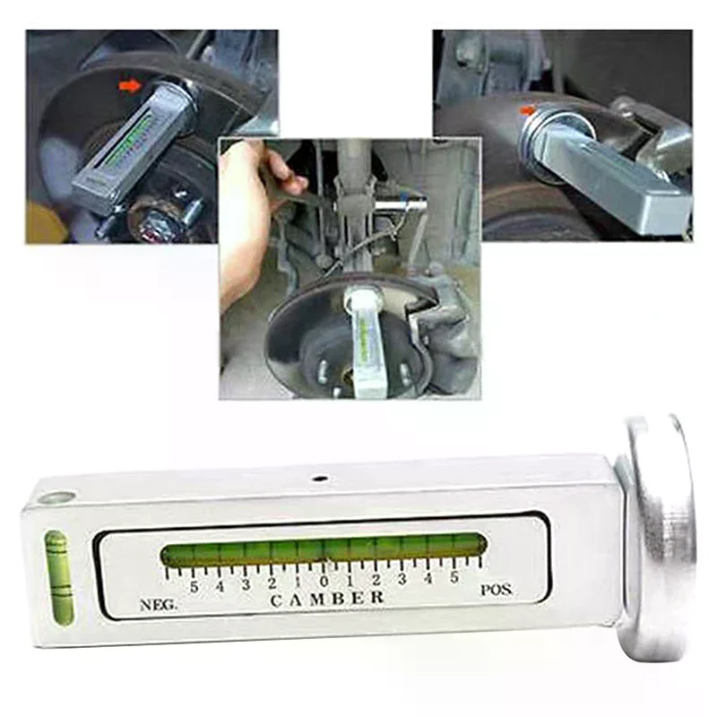 Adjustable Magnetic Camber Castor Strut Wheel Alignment Gauge Tool Auxiliary Tools