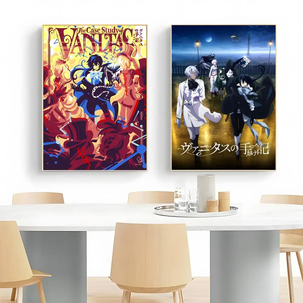 Steampunk Anime T-The Case Study of Vanitas Poster Wall Art Print Decorative Mural Home Decor Gift Unframed