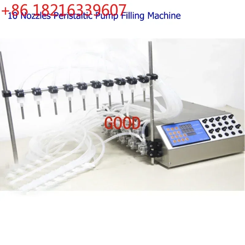 TAO peristaltic pump semi automatic Digital Commercial bottle water Liquid Filling Machine