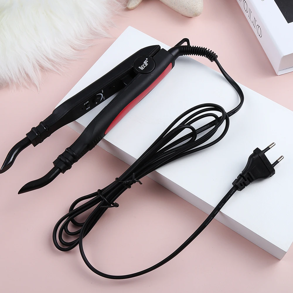 Estensione dei capelli connettore in ferro macchina Salon Iron Tool Fusion Iron Hair Extension cheratina Bonding Hair Connector Tools