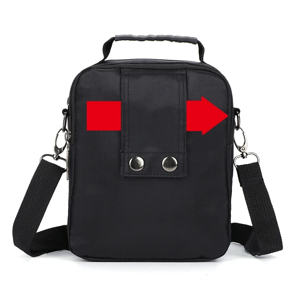 2024 NEW Men Messenger Nylon Bag Outdoor Multifunction Travel bag Waterproof Phone Shoulder Crossbody Pockets 가방 bolsa masculina