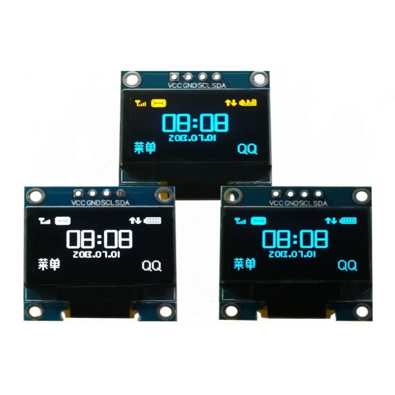 0.96 inch oled IIC Serial White OLED Display Module 128X64 I2C SSD1315 12864 LCD Screen Board for Arduino