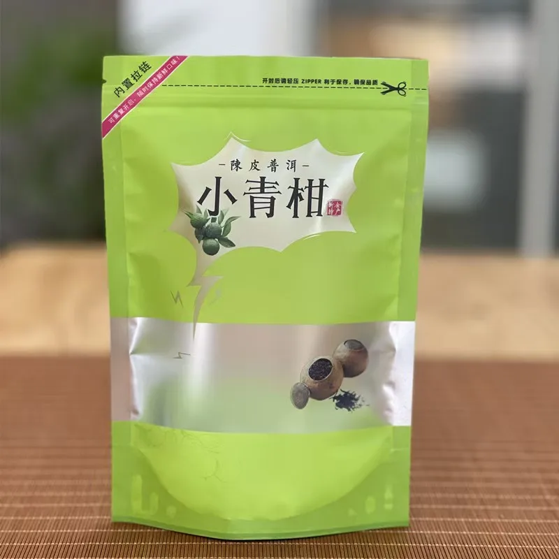 250g Phoenix Dan cong tea Zipper Bag China Bi luo chun Long jing Green tea Self Sealing bag Pu er YingDe Dancong tea Packing Bag