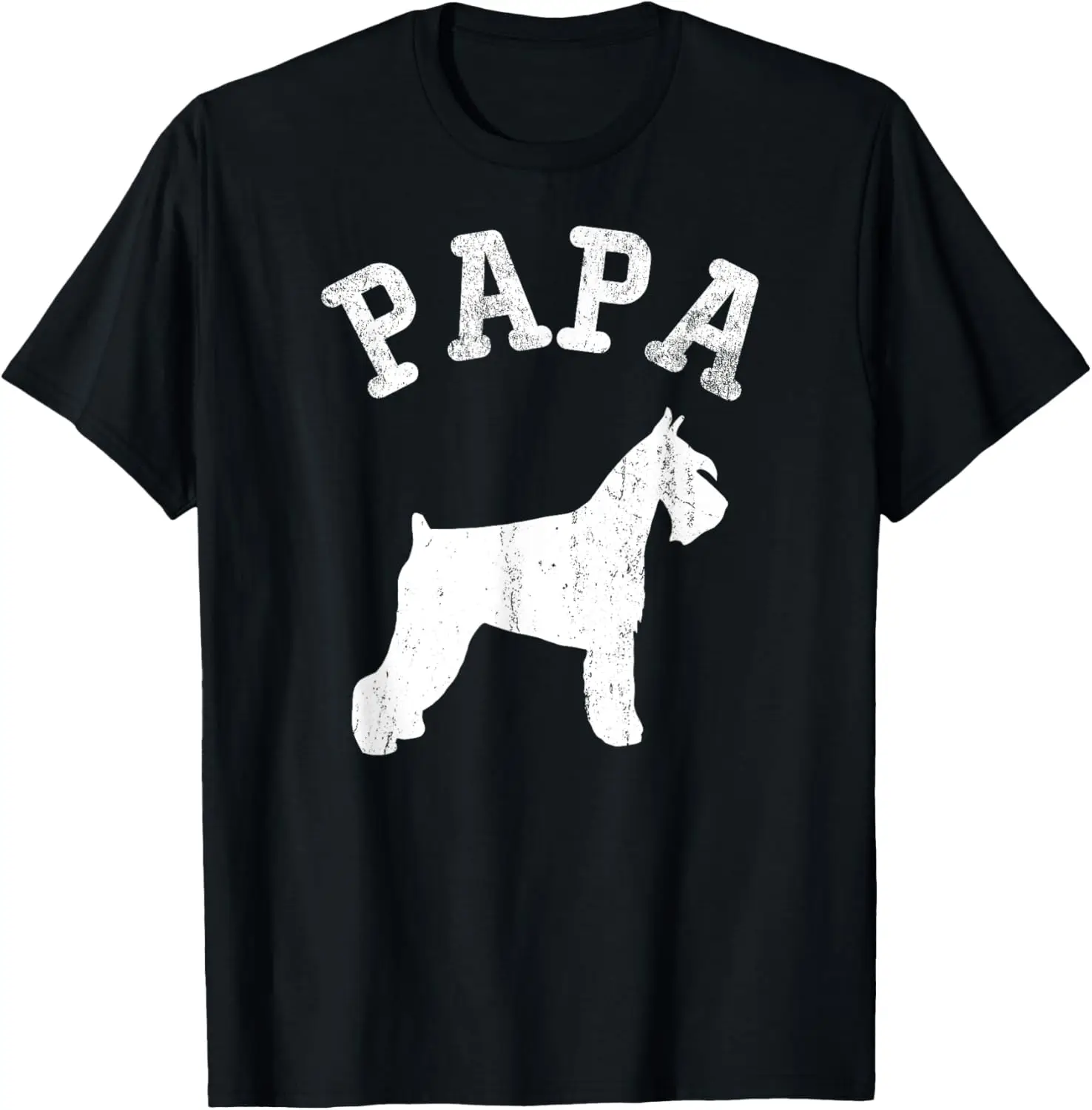 

Забавная футболка Papa MINI-SCHNAUZER, подарок для папы