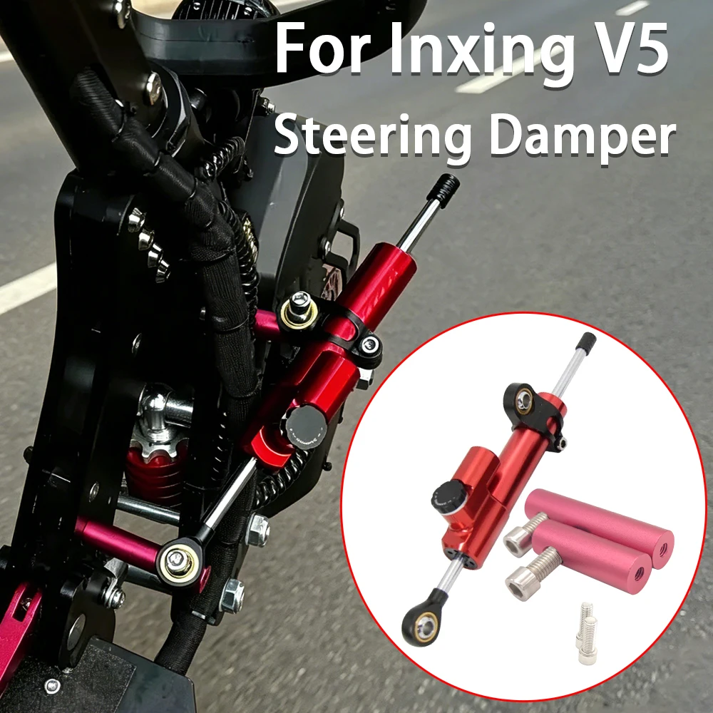 

Directional Steering Damper with Bracket kit For Inxing V5 Electric Scooter Accessories Increase High Speed Stability Safety