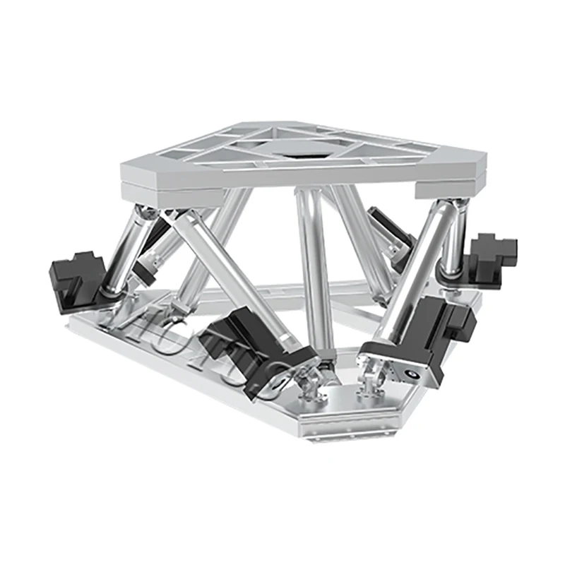 맞춤형 2000kg 6자유도 모션 플랫폼 비행 시뮬레이터 VR 레이싱용