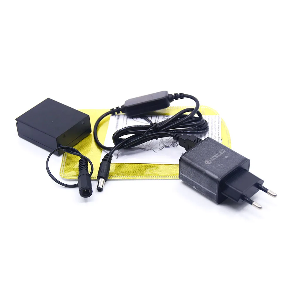 BLH-1 Dummy Battery USB DC Charging Cable 18W Fast Charger PS-BLH1 DC Coupler for Olympus EM1 MARK II EM1-2 EM-1 Mark-2 Cameras