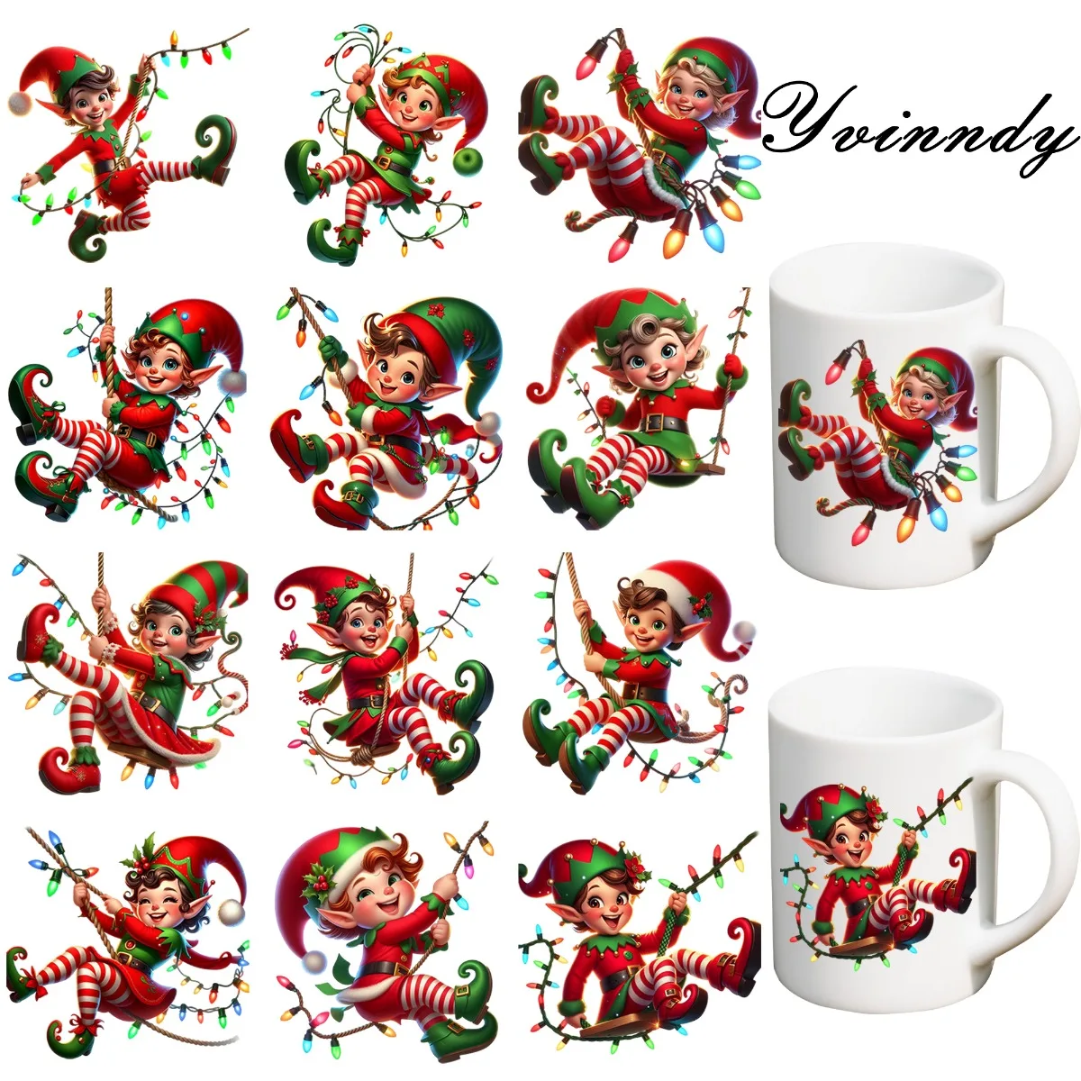 12PCS/SET Christmas…