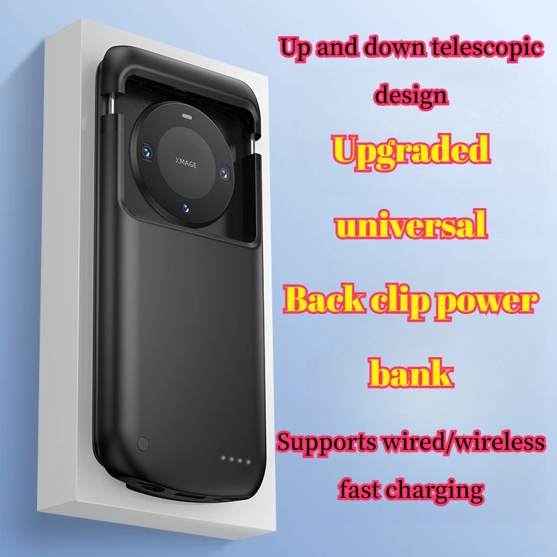

Универсальный чехол-банк питания емкостью 10000 мАч для всех телефонов Android IPhone и Type-C Портативное зарядное устройство с адаптерами