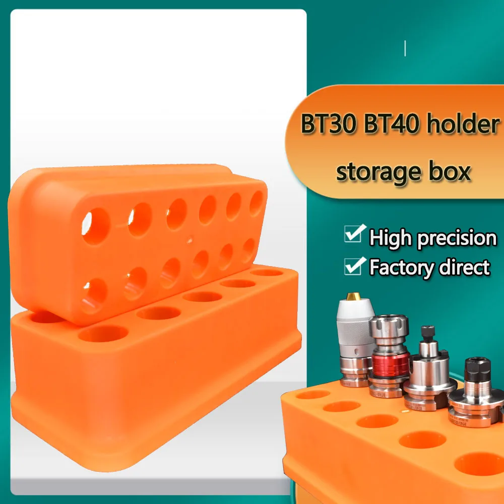 BT30 Chuck Collecting Box BT40 Tool Holders Plastics Storage Box CNC Mahcine Parts Holders Case