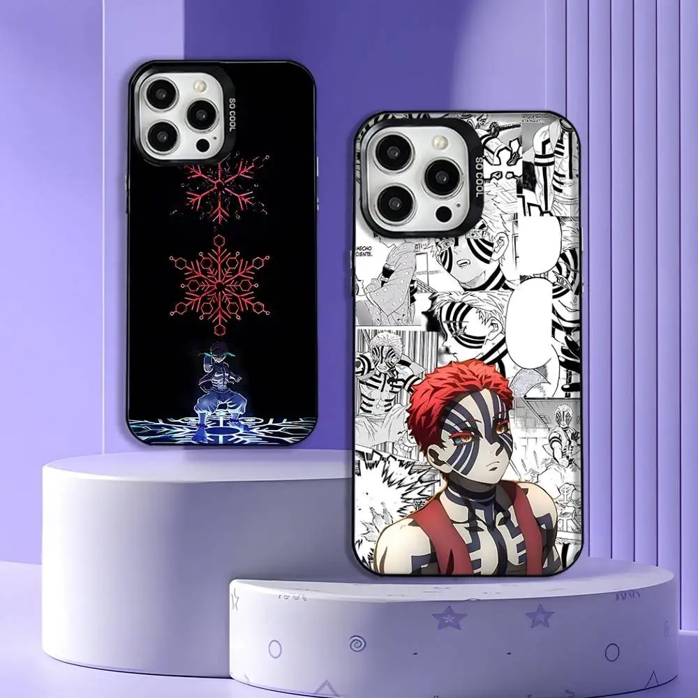 

Twelve Kizuki Rank Three Akaza Phone Case For iPhone 17,16,15,14,13,12,11,Pro,Max,Plus,E,Air,Mini Black Tpu Cover