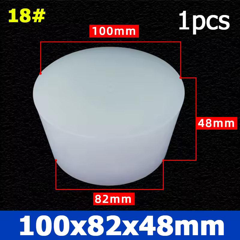 1-10pcs Food Grade Silicone Bottle Stopper Solid Rubber Plug Dia 8-110mm Hight 11-53mm For Wine Bottle Test Tube Glass Container - Image 28