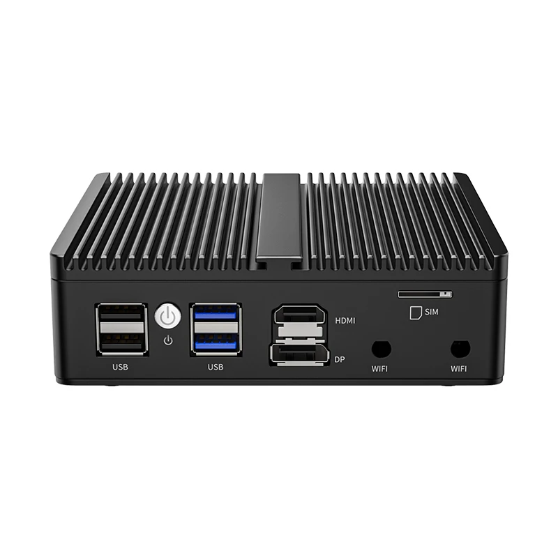 Bkhd pfsense mini pc g30b 4 lan 1 com portos n5095 cpu 10m 100m 1000m 2500m ethernet chips ipc oem odm logotipo laser atacado