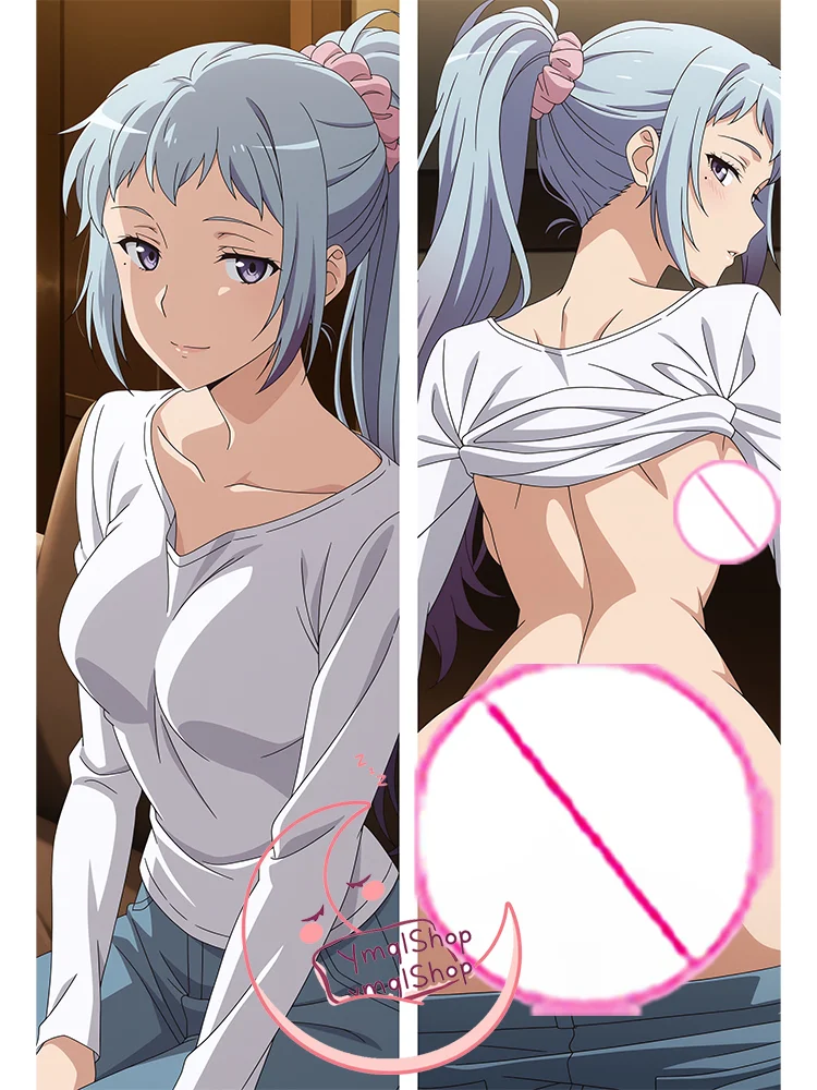 

Custom Anime Dakimakura anime Saki-Kawasaki Double-sided Print Life-size body pillows cover Adult anime body pillowcase