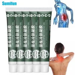 1/3/5pcs Lumbar Pain Relief Cream Muscle Soreness Backache Analgesic Ointment Rheumatoid Arthritis Cooling Gel Medical Plaster