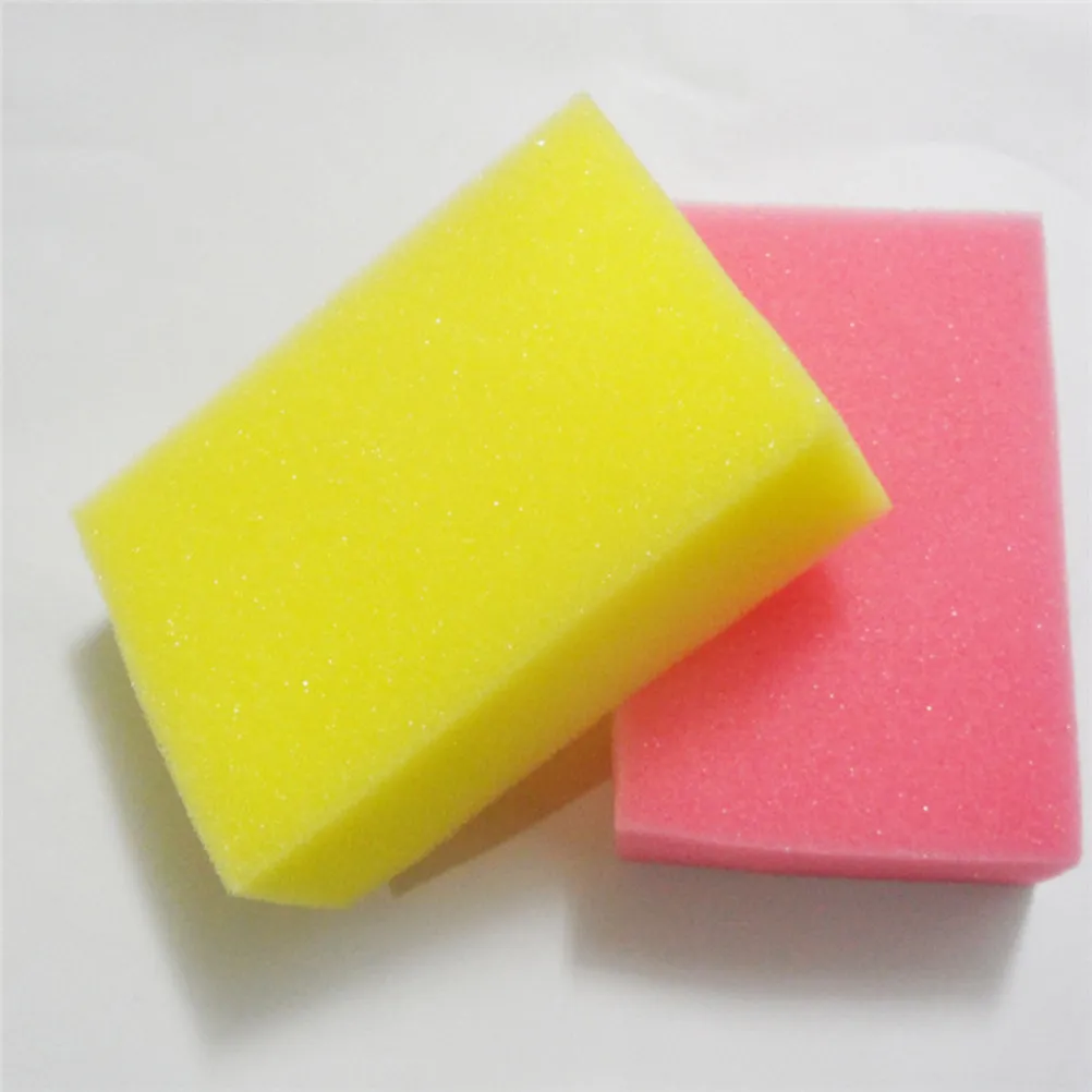 2Pcs Sponge Brush for Hair Care Square Shape High Density Super Soft Skin Friendly Lightweight Portable Travel Home Use Hair