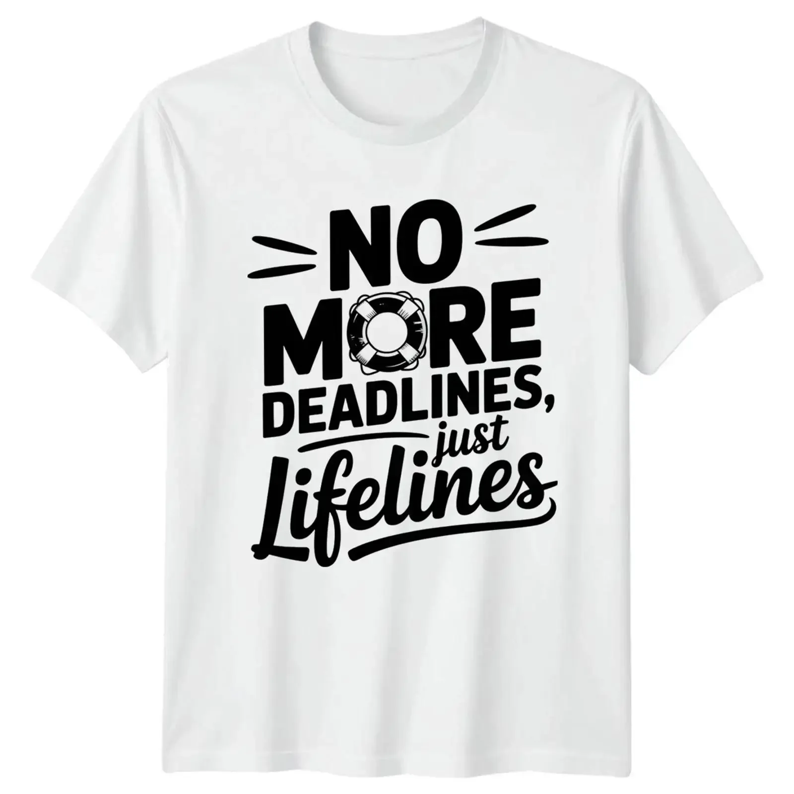 No More Deadlines Herren T Shirt Rentner Leben Geschenk für Ihn vintage Washed Soft Slightly Versatile fashion Stylish