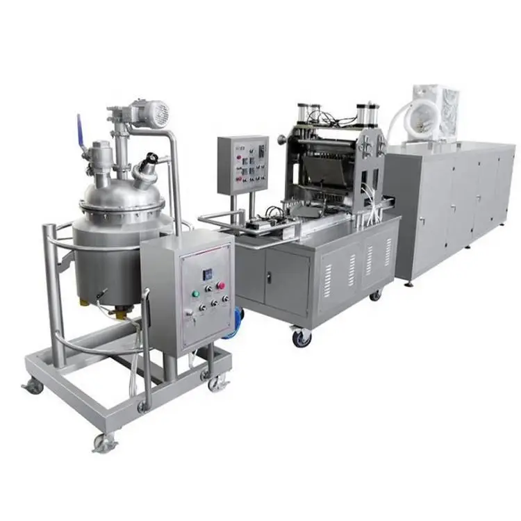 Factory Price Hard Candy Depositing Making Machine Line for Pectin Jelly Vitamin Gummy Bear Ginger Other Foods Processing