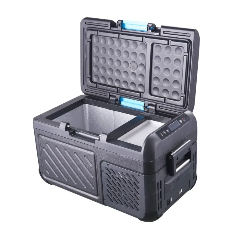 Solar refrigerator and car mini 220v 12v and portable compressor car refrigerator