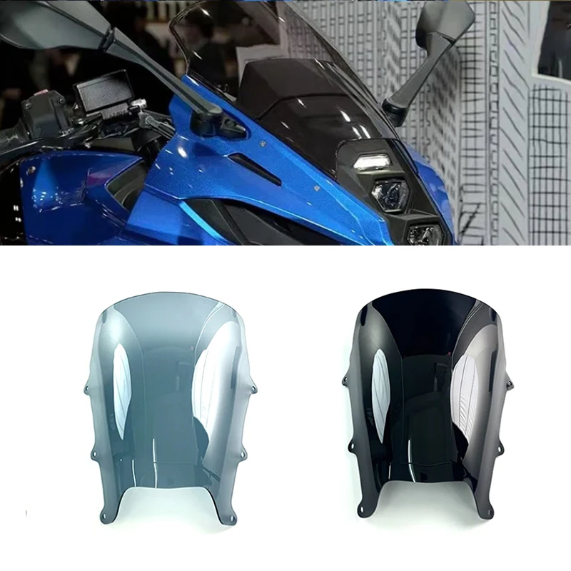 لسوزوكي GSX-8R 2024-2025 جديد دراجة نارية الزجاج الأمامي هدية الزجاج الأمامي الشاشة #3