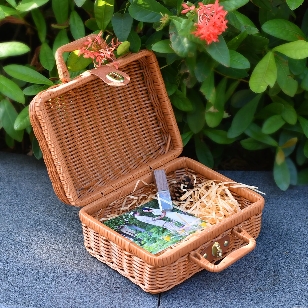 JASTER Wedding Gift USB Flash Drive 128GB Gift Box Pen Drive 64GB Crystal Memory Stick 32GB Heart Shape USB Memory 16G USB Stick