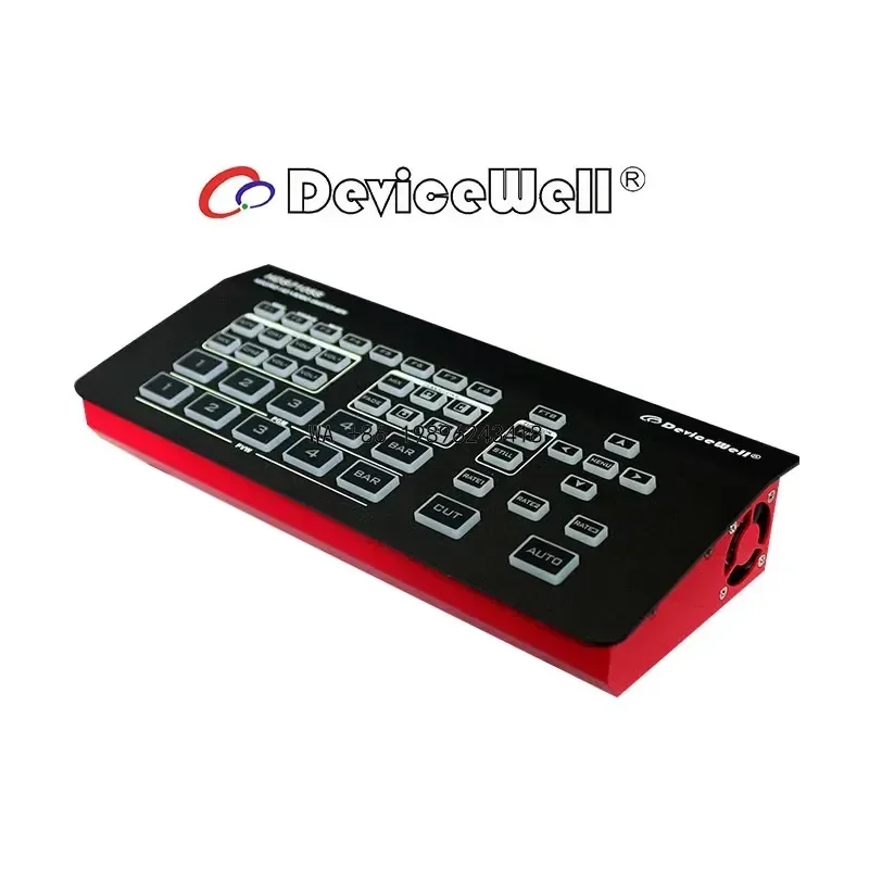 Wmwmnu for DeviceWell HDS7105S Audio Video Switcher 5 Channel 4 HDI 1 DP Input HDMI DisplayPort Matrix Converter for PC